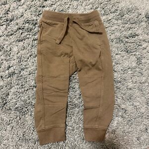 Primary Classic Kids Unisex Joggers | Olive Green | Size 2